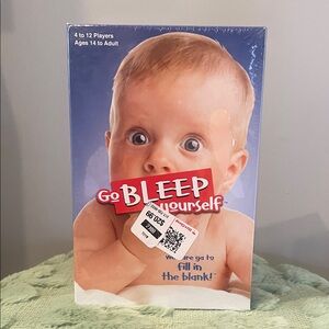Go BLEEP Yourself Game new in box